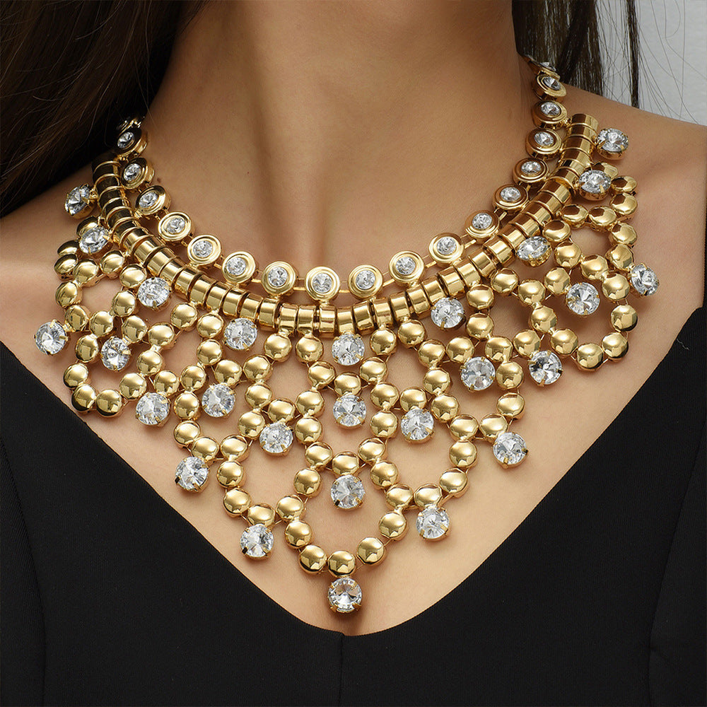 European And American Fashion Temperament Exaggerated Necklace Women