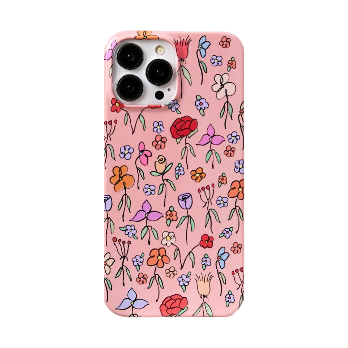 Retro Fantasy Flowers Are Suitable For 14promax Mobile Phone Case