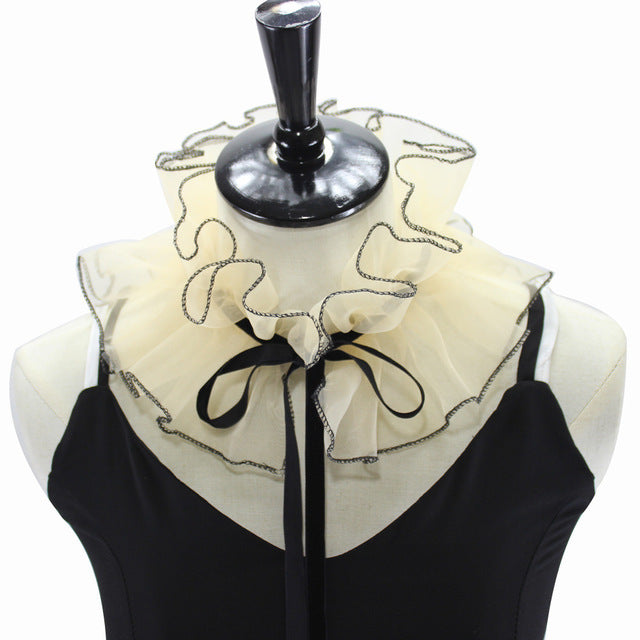 Women's Vintage Court Style Fungus Shirt Collar