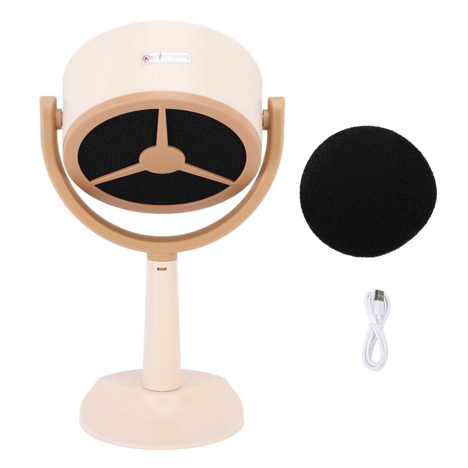 Desktop Range Hood Portable High Suction Power Washable Angle Adjustable Cooking Exhaust Fan for Home Kitchen