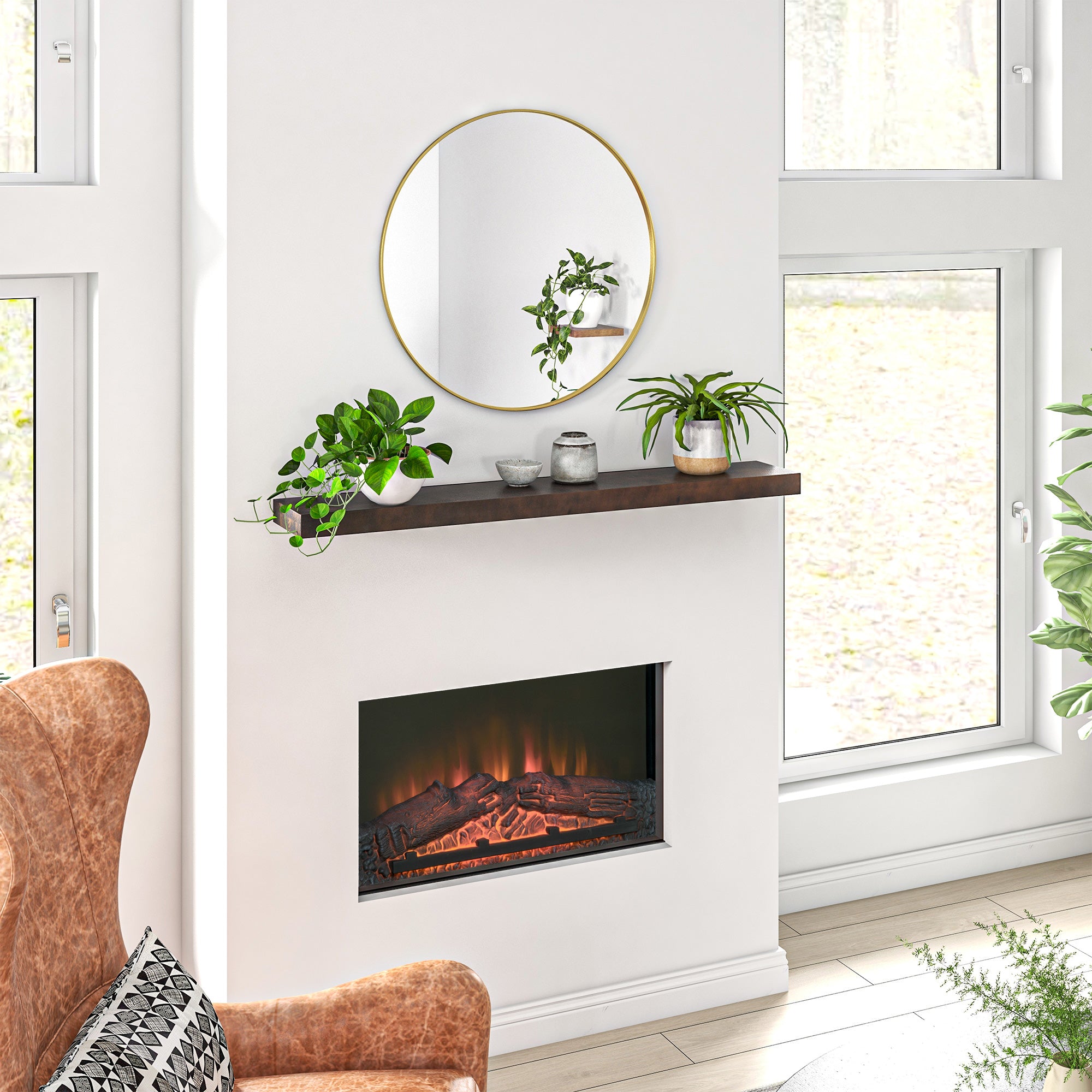 72" Fireplace Mantel