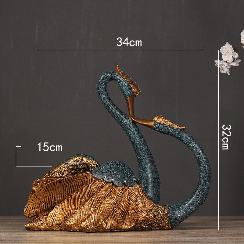 Swan Wine Rack Decoration