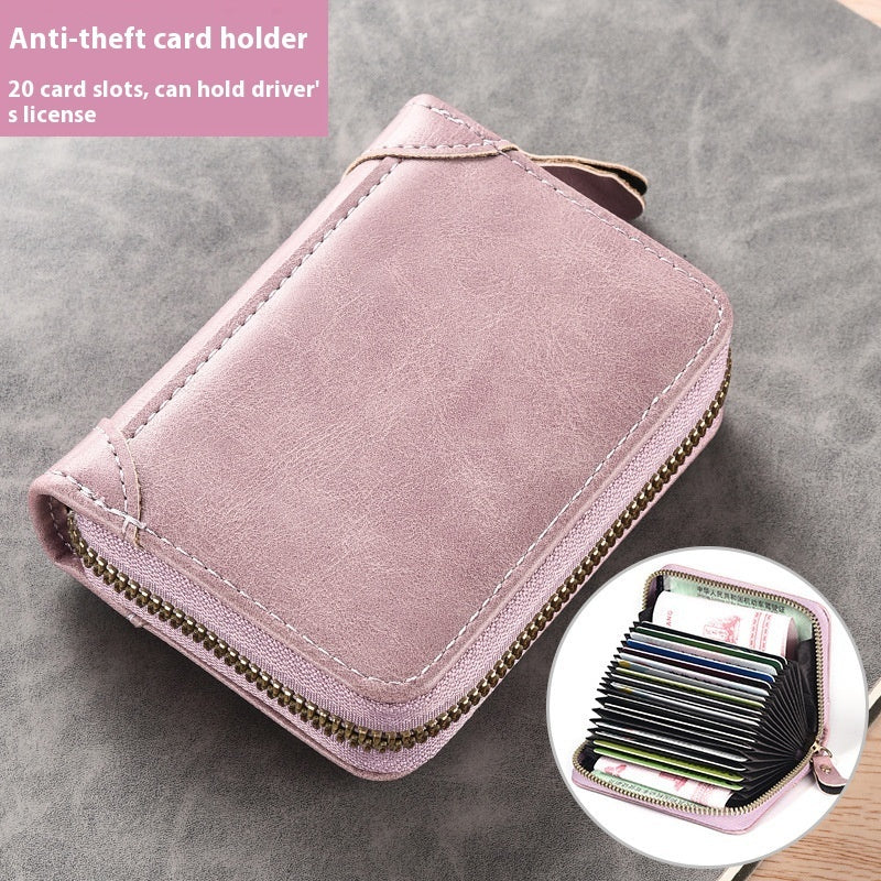 Men's Anti-Demagnetization And Anti-Theft ID Card Bag
