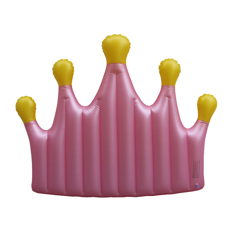 Water Inflatable Bed Crown Floating