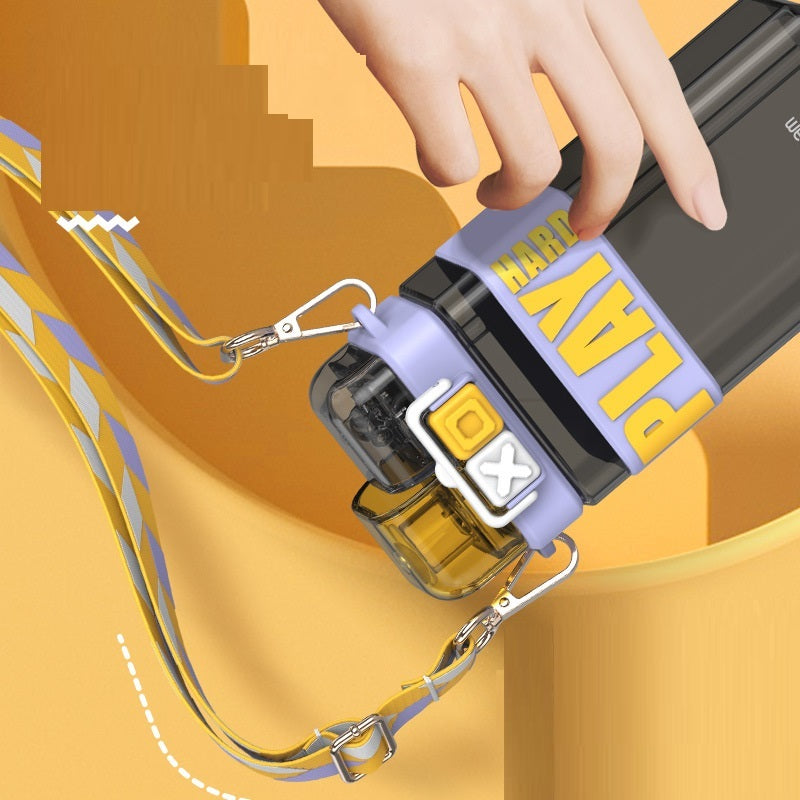 Tritan Material High Temperature Sports Anti-Fall Water Bottle