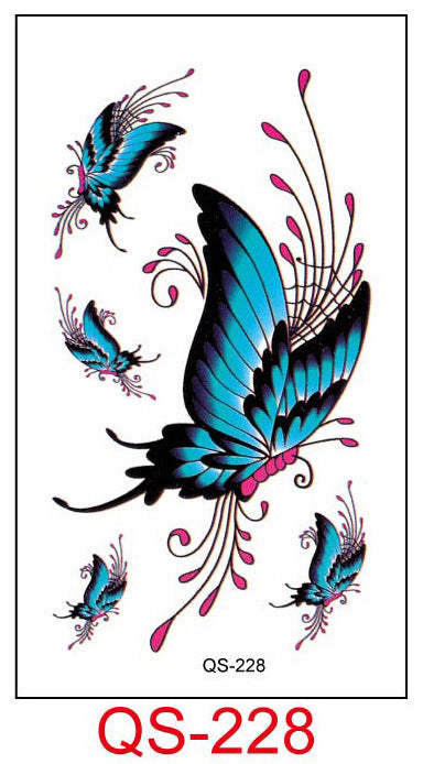 Cover Scars Lasting Harajuku Cat Cartoon Men And Women Waterproof Tattoo Stickers