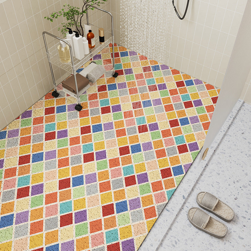 Bathroom PVC Loop Floor Mat Bathroom Anti-Slip Mats