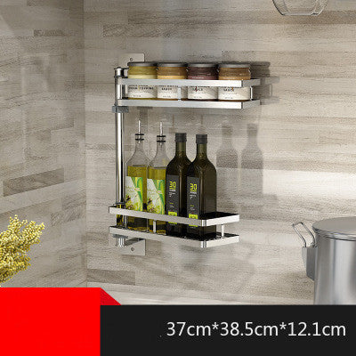 Punch-Free Kitchen Shelf