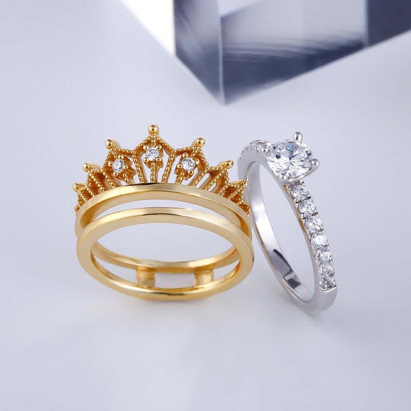 Detachable Crown Ring