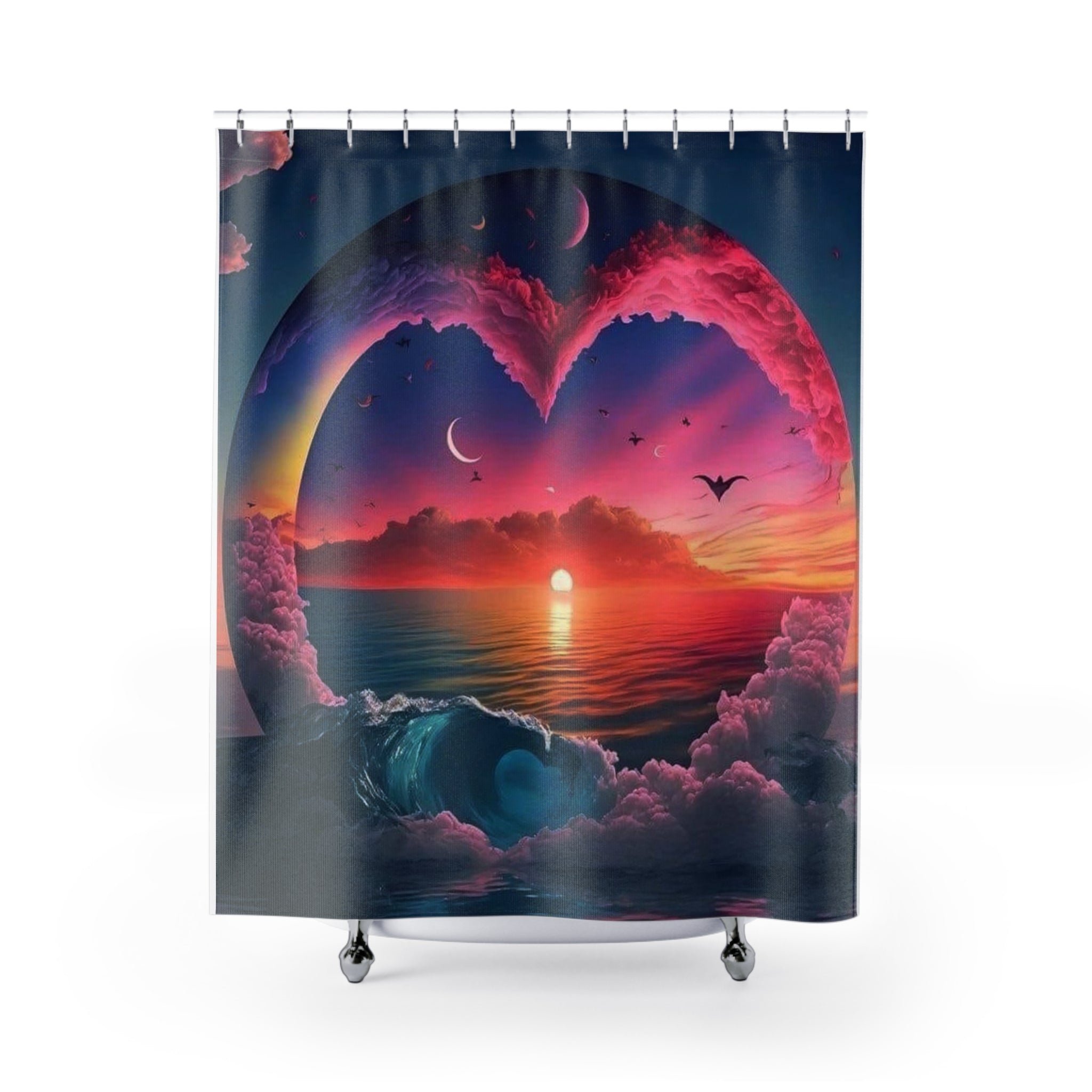 Ocean Wave Shower Curtains