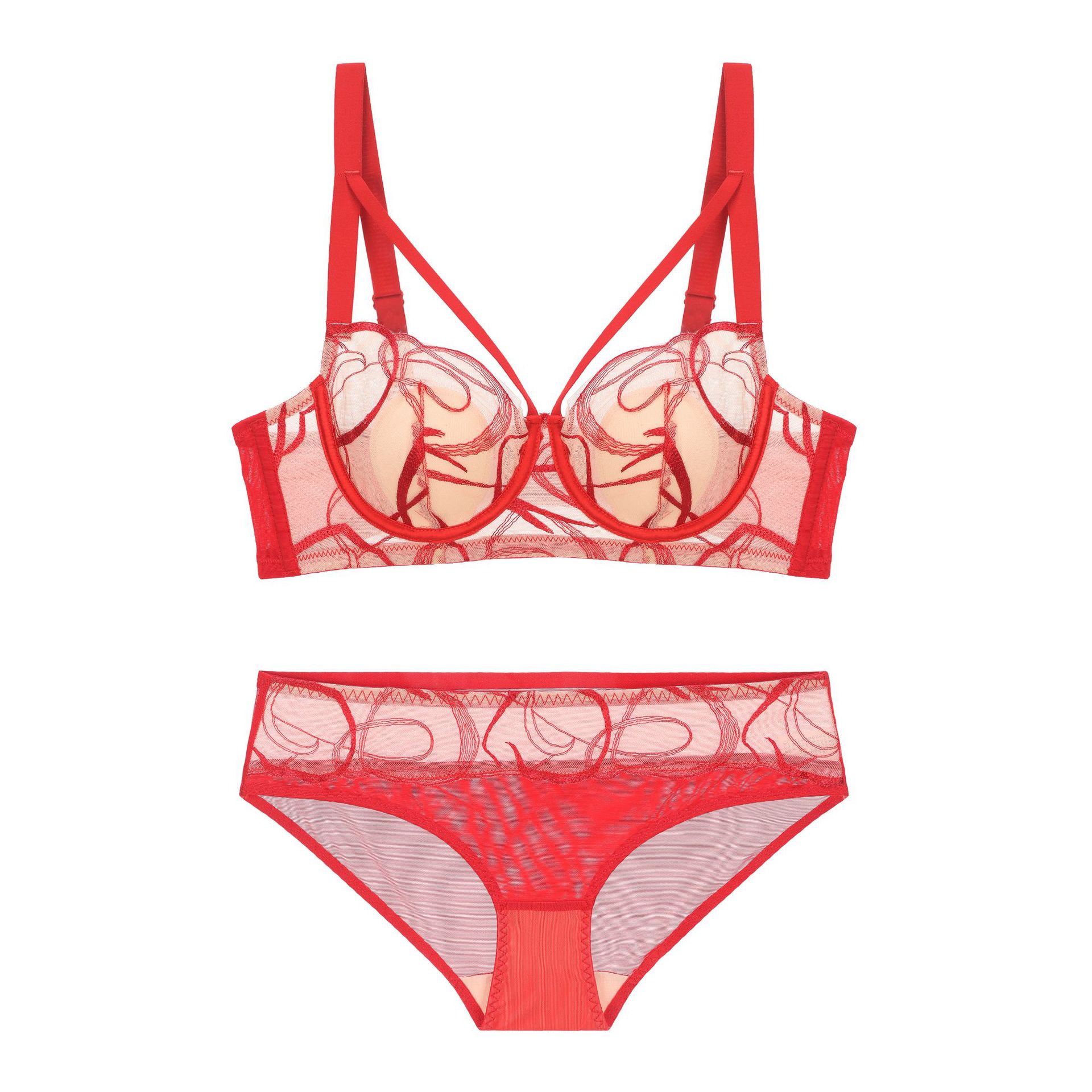 French Embroidery Suit Bra