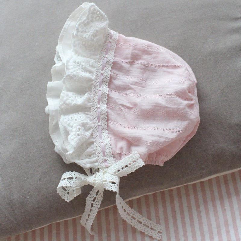 Simple And Creative Newborn Lolita Lace Hat