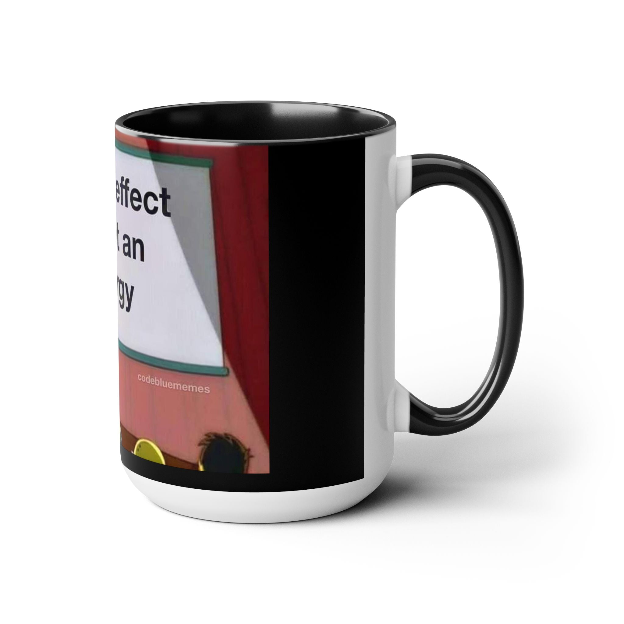 Two-Tone Coffee Mugs, 15oz