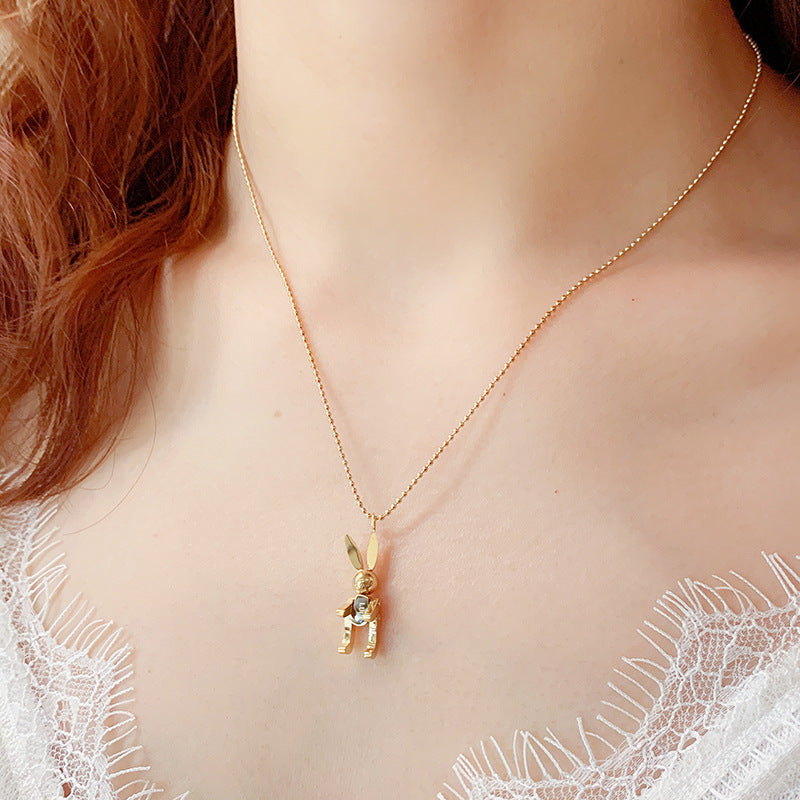 Delicate Rabbit Necklace