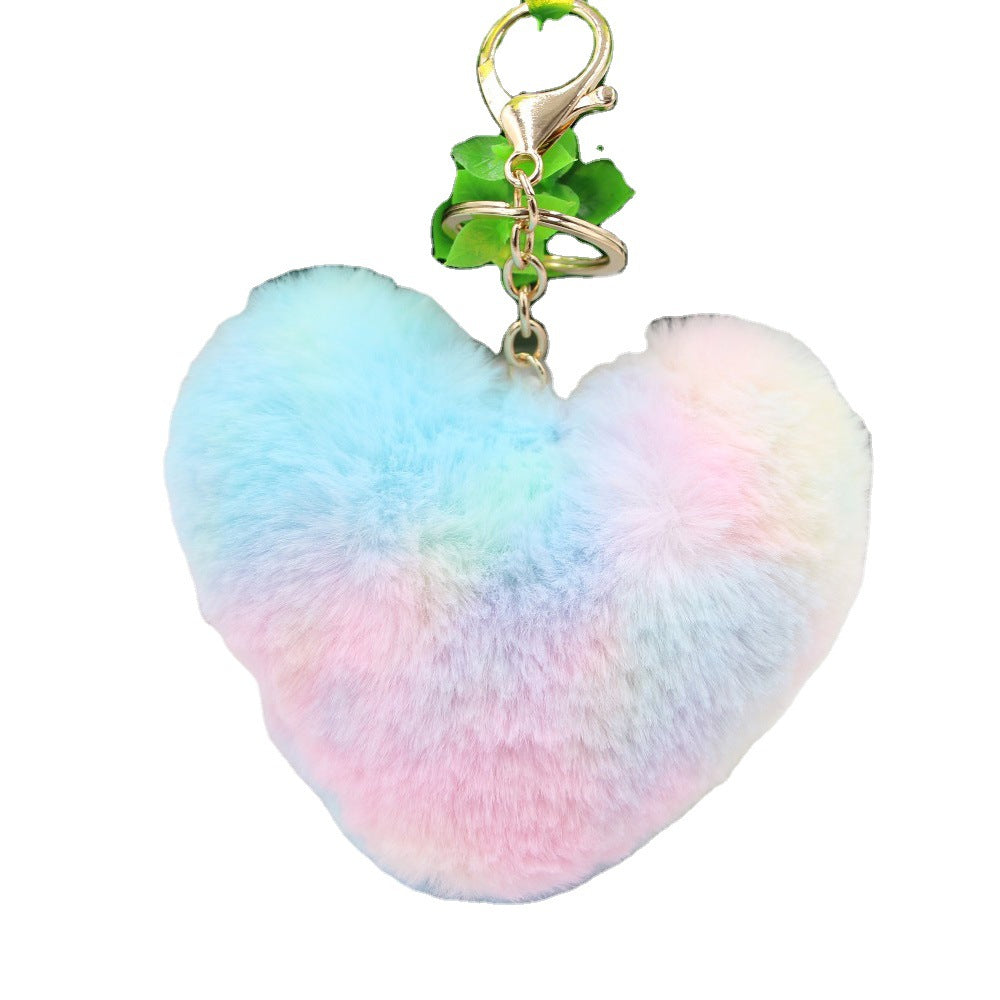 Cute Hair Ball Bag Pendant Key Chain