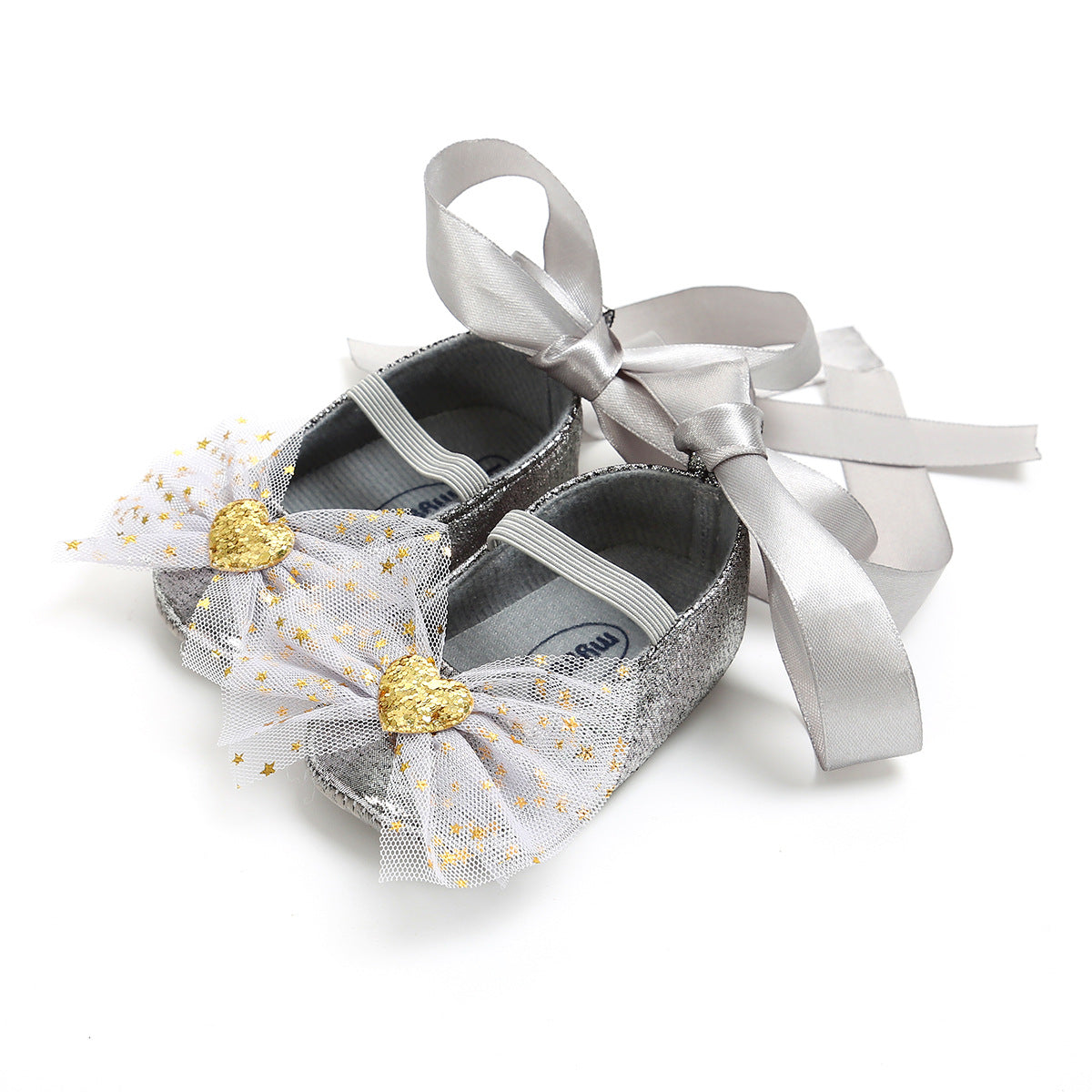 Cute Butterfly Baby Gift Box with Baby Shoes Princess Shoes Headdress Crown