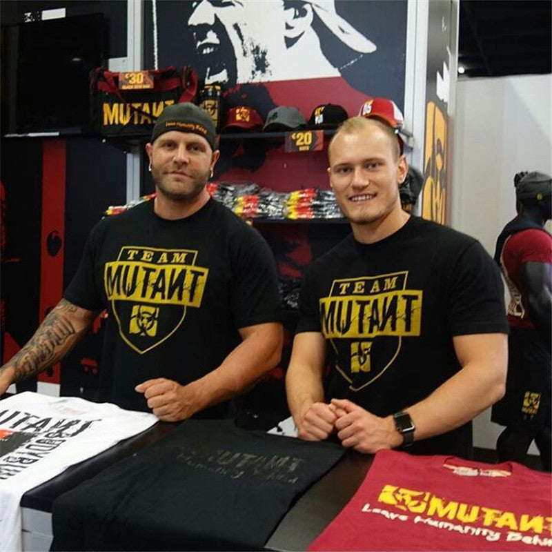 New Short Sleeve Clothing Tight T-Shirt Mens Gyms Fitness