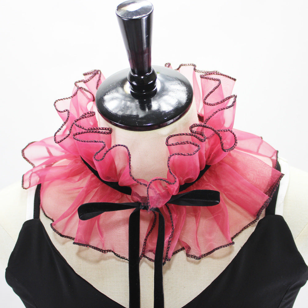 Women's Vintage Court Style Fungus Shirt Collar