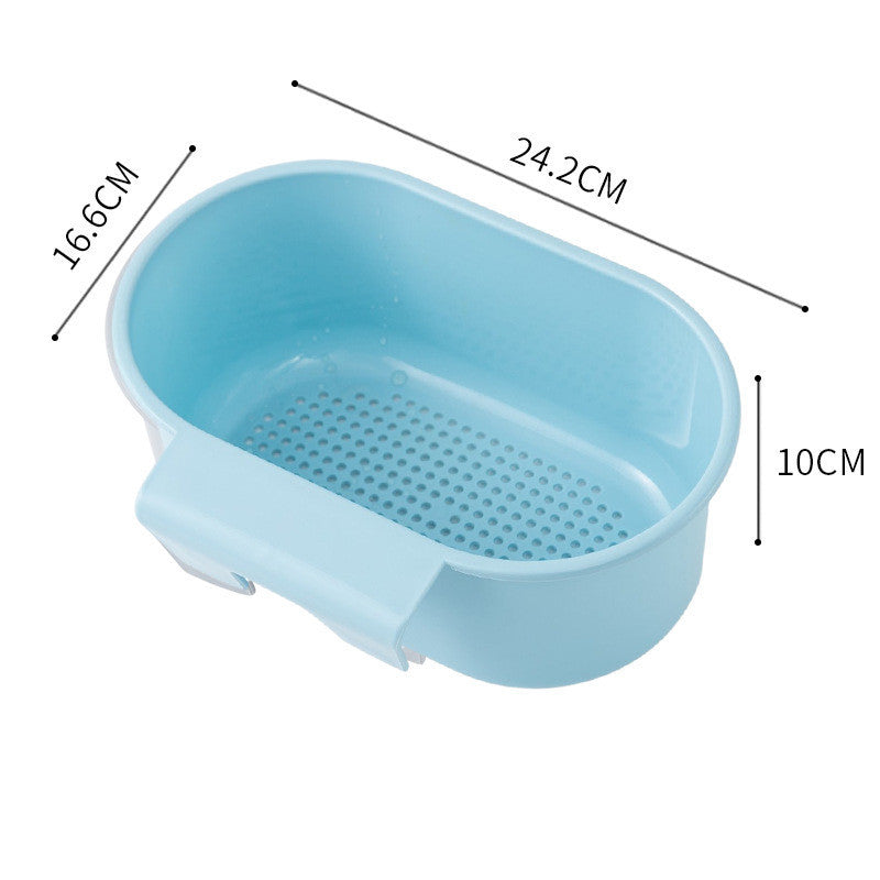 Punch-Free Buckle Kitchen Sink Shelf