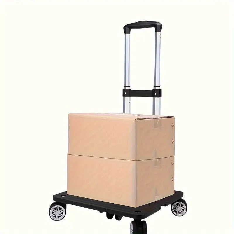 Must See PMMJ Folding Trolley  4  5 Wheels With Optional  360 Universal Wheel Ultra Flexible Lightweight PP Material