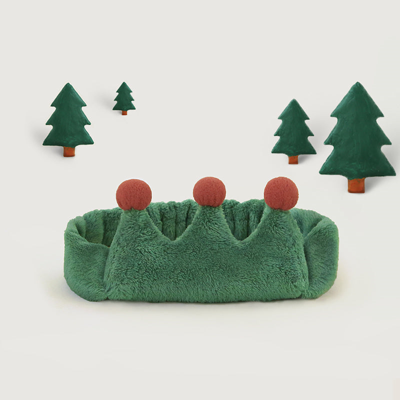 Female Cute Headgear Plush Face Wash Bundle Hairpin