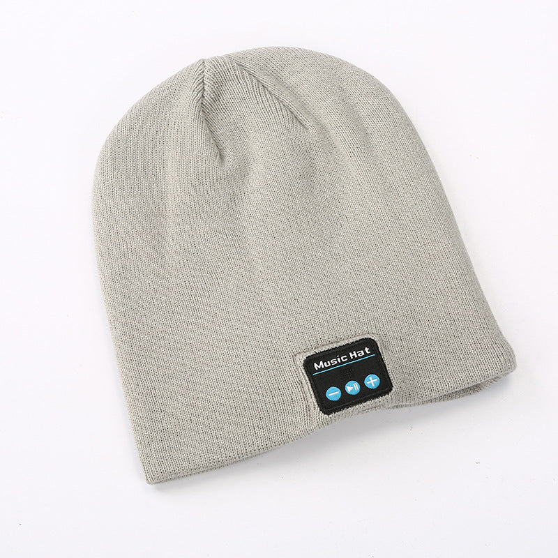 Wireless Headset Cap Call Listening To Song Knitted Hat