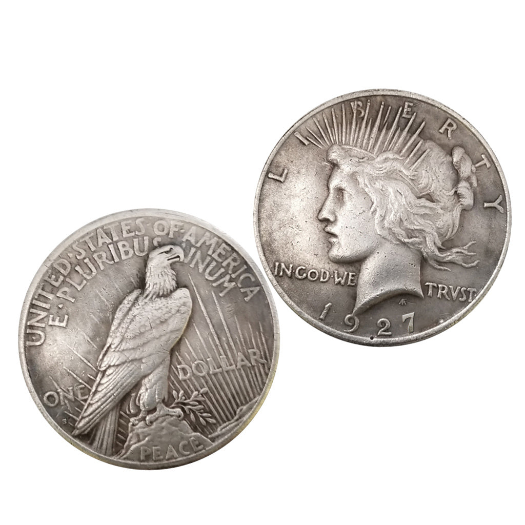 US Morgan Memorial Coin Antique Silver Dollar