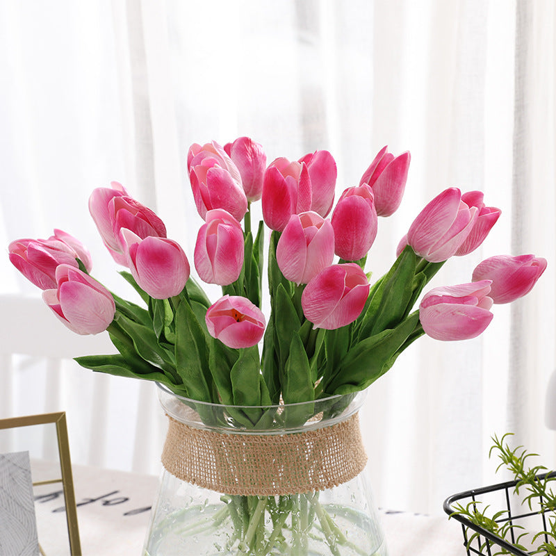 PU Mini Tulip Simulation Flower