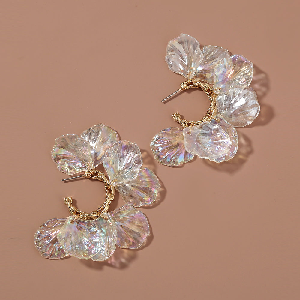 Color Resin Type C Stud Fashion Accessories