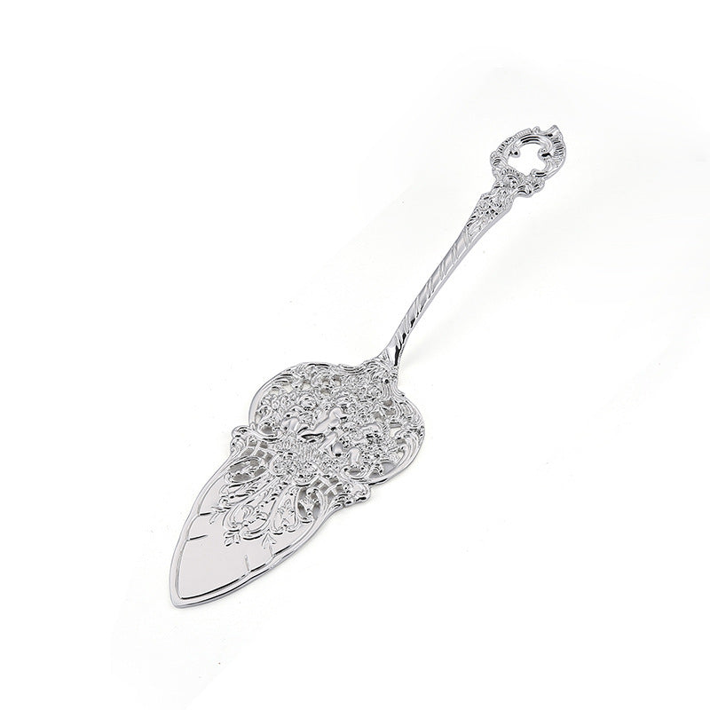 Party Decorations Birthday Court Silver Plated Cake Shovel Set
