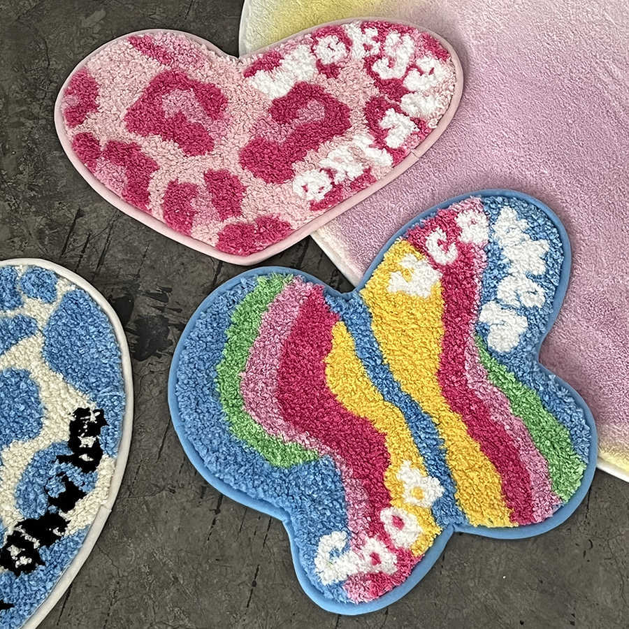 Non-Slip Door Mat Bathroom Kitchen Plush Mats