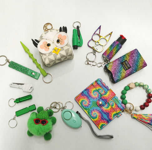 Hand Chain Self-Defense Keychain Set