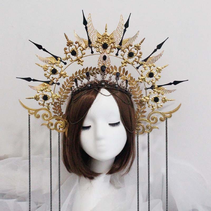 Virgin Crown Crown Material Pack Christmas Birthday Catwalk Headdress