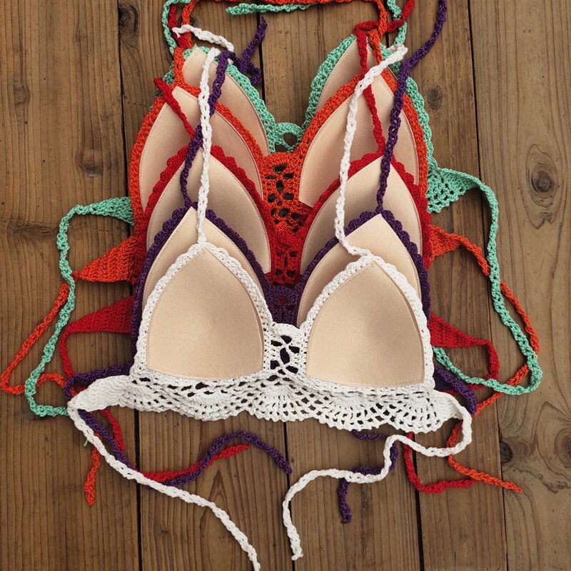 Boho Crochet Bra