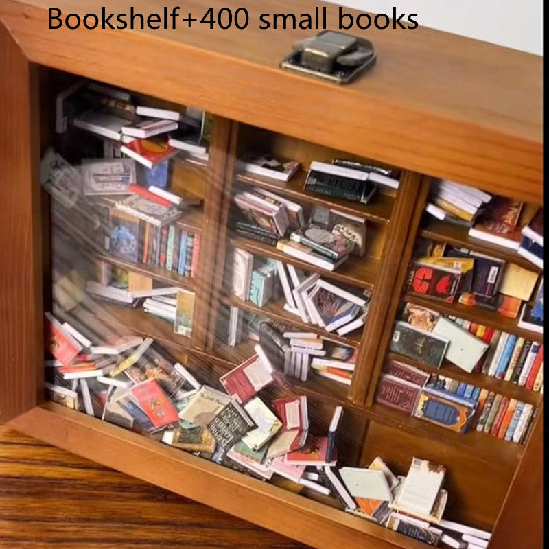 Creative Anti-Anxiety Bookshelf Small Ornaments Decompression Gift