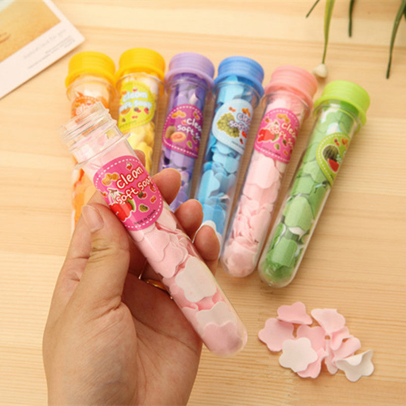 Portable Test Tube Soap Flower