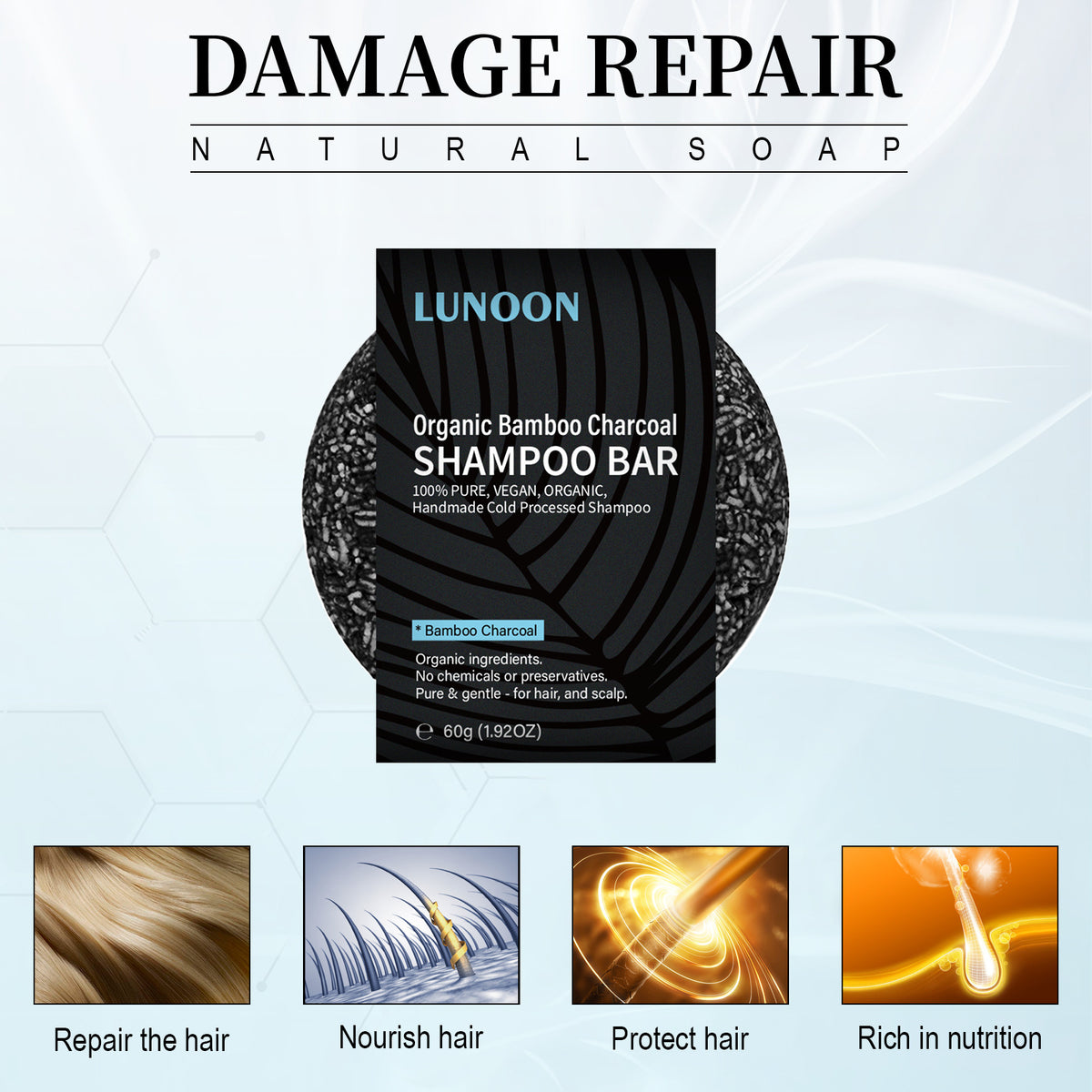 Clean Shampoo Soap Deep Repair