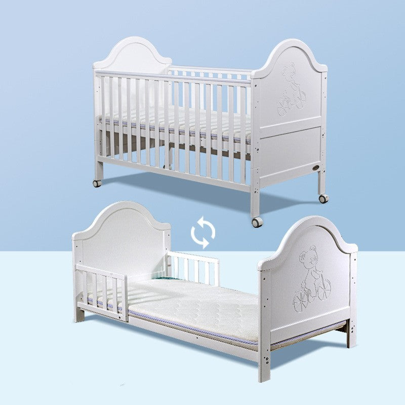 Pine Baby Log Splicing Bed Multi-Function