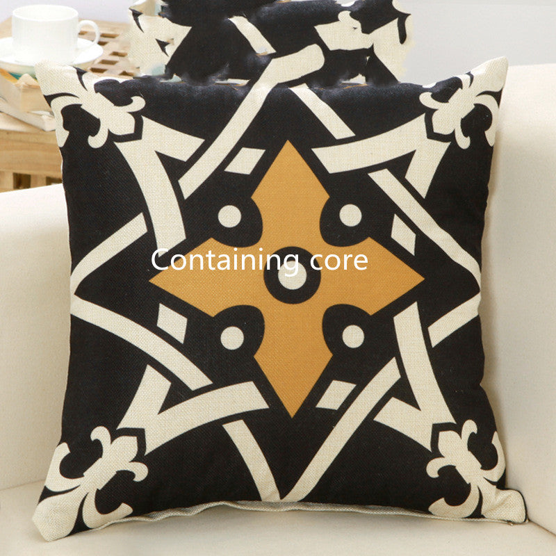 Cushion Cover Sofa Backrest Pillow
