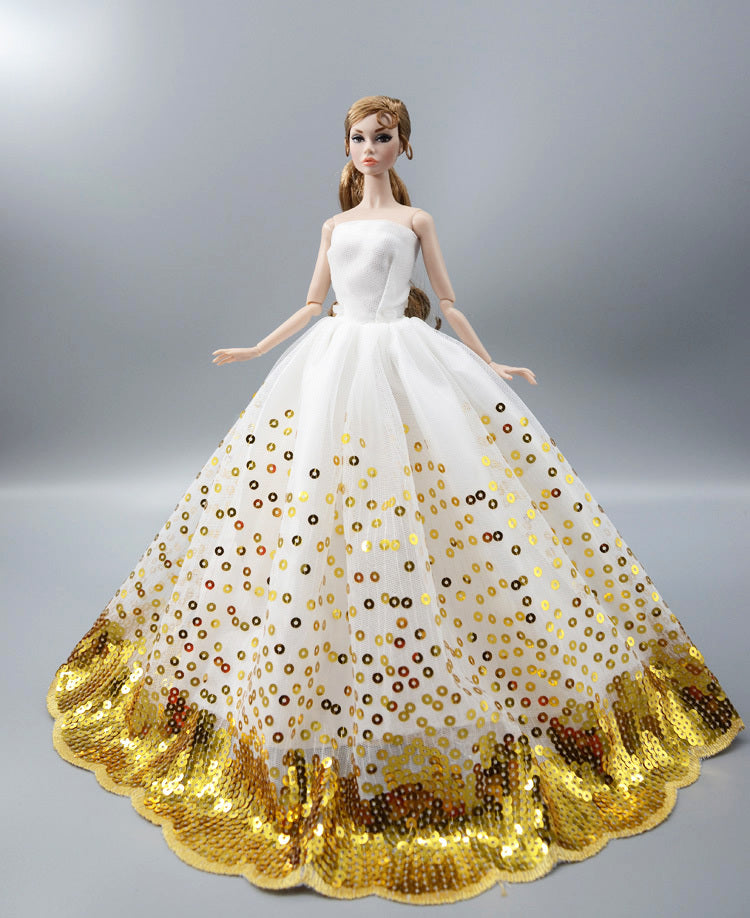Wedding Dress Big Skirt Veil