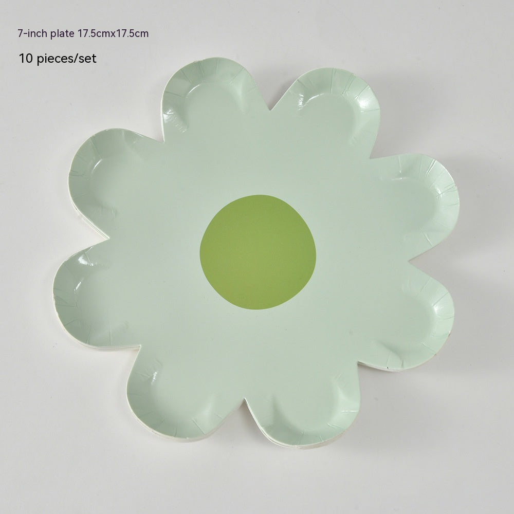 Disposable Paper Plate Theme Party Children's Decoration