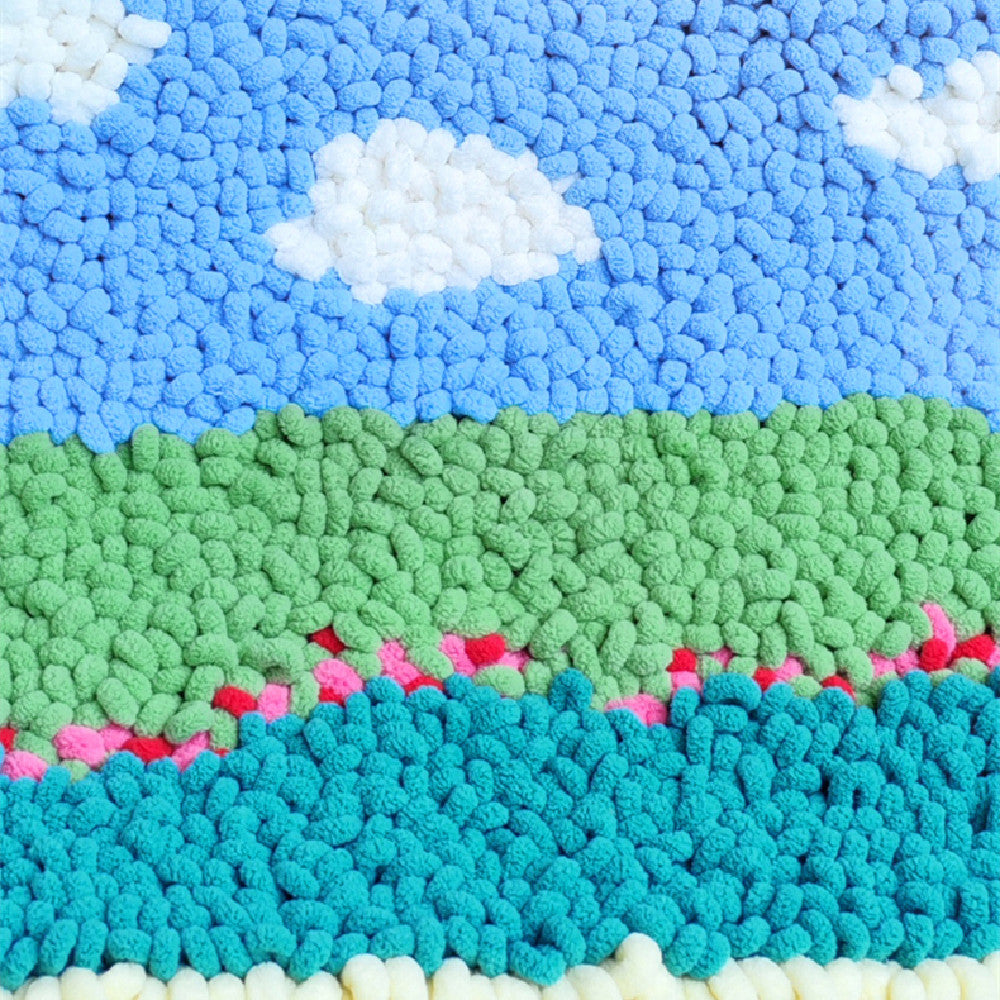 Footpad Braided Crochet Material Pack