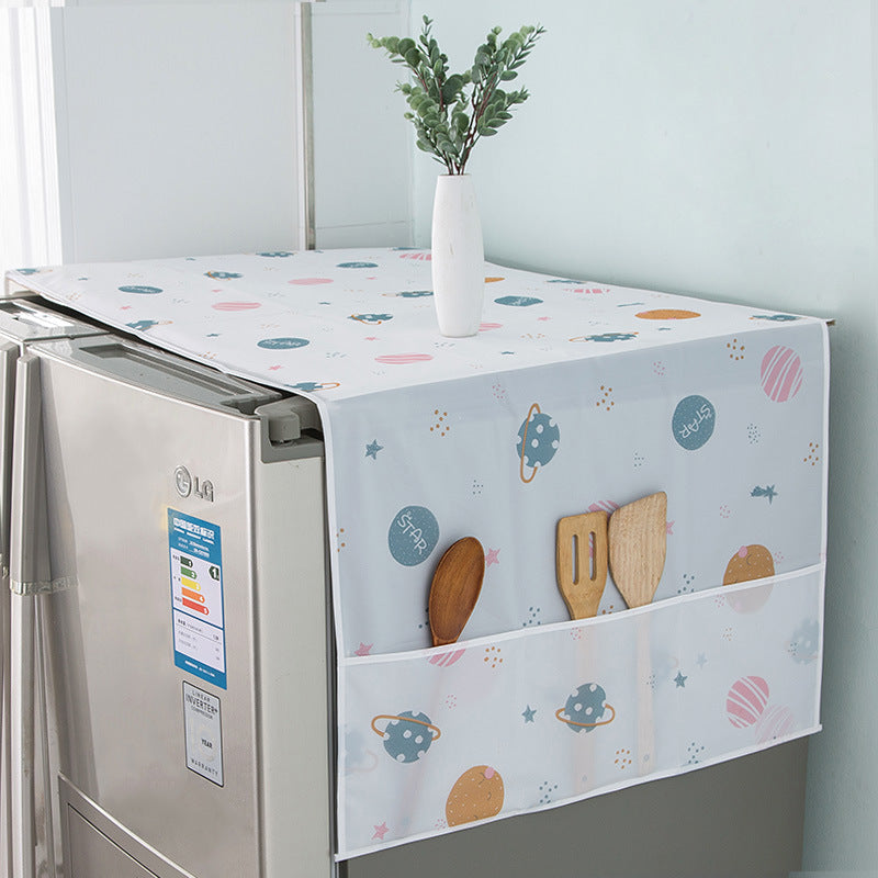 Cartoon Waterproof Multifunctional Storage Refriderator Cover