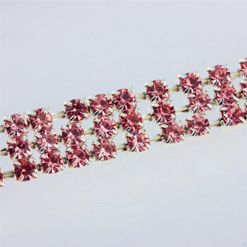 Pet Collar With Diamonds, Mixed-Color Cat And Dog Supplies, Cat Claws, Elastic Cat And Dog Necklace Jewelry