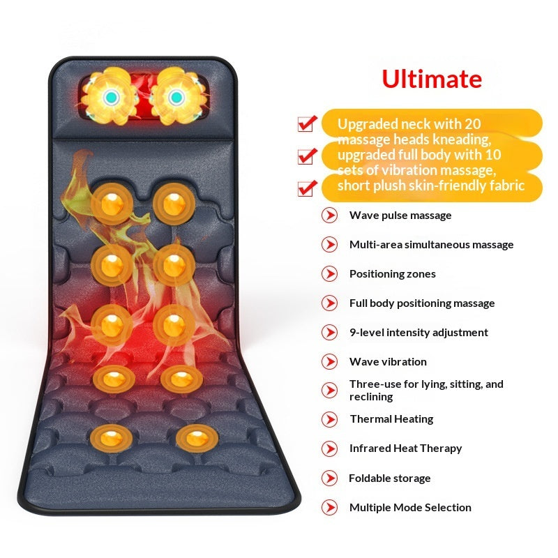 Full-Body Multi-function Kneading Heating Waist And Back Electric Massager