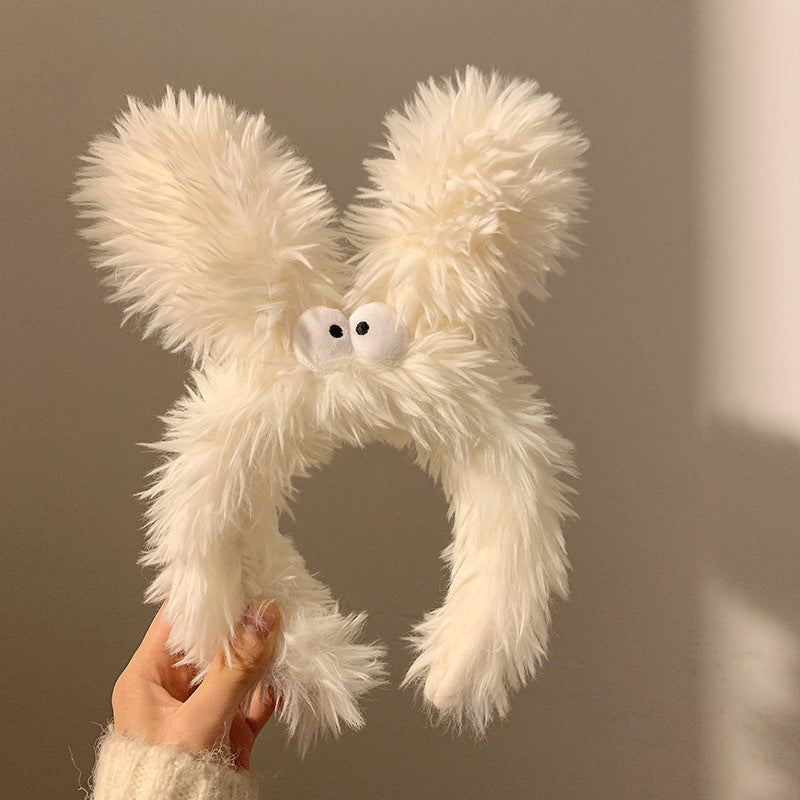 Cute Face Wash Hair Bands Female Cartoon Headwear Hair Band Headband Apply