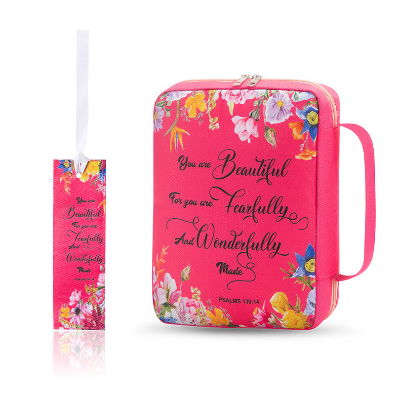 Printed Slipcover Bible Large Storage Bag