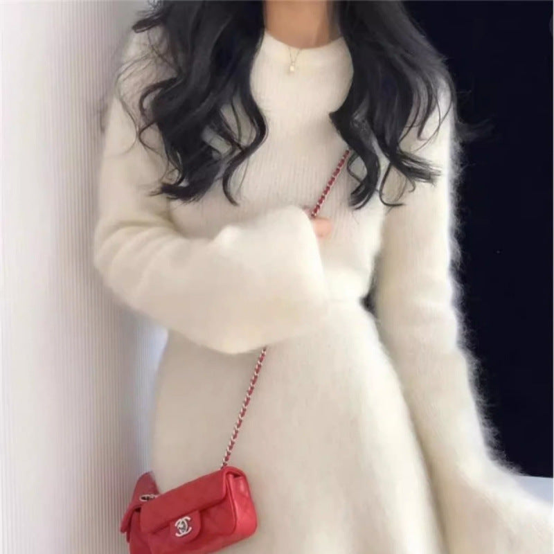 Women's Inner Matching Fashion Coat Two-Piece Set