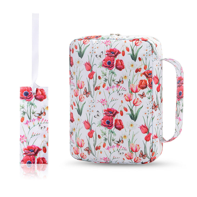 Printed Slipcover Bible Large Storage Bag