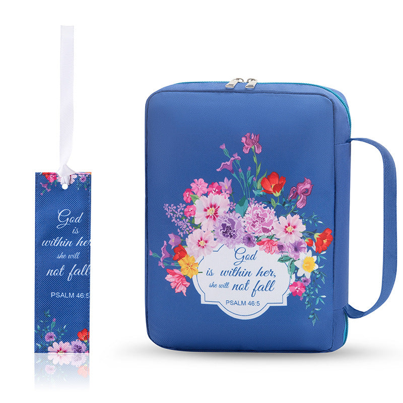 Printed Slipcover Bible Large Storage Bag